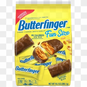 Butterfinger Candy Bar Fun Size Bag Buy Groceries Online - Butterfinger Fun Size, HD Png Download - butterfinger png