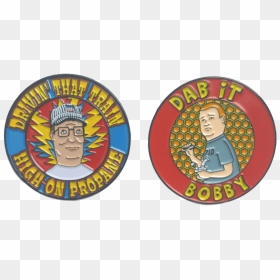 Transparent Bobby Pin Png - King Of The Hill Pins, Png Download - bobby hill png
