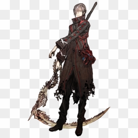Char Fides - Am Setsuna Characters, HD Png Download - grim reaper scythe png