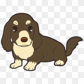 Fawn,carnivore,canidae - かわいい ダックス フンド イラスト, HD Png Download - dachshund silhouette png