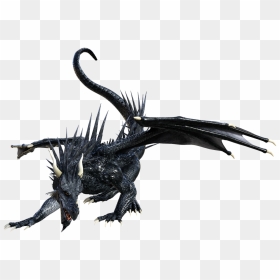Black Dragon Bird, HD Png Download - black dragon png