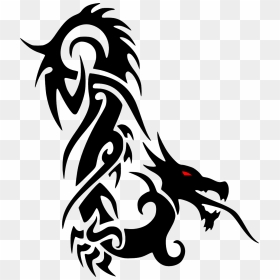 Tribal Tattoo, HD Png Download - black dragon png