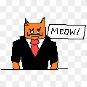 Cartoon, HD Png Download - orange cat png