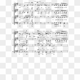 The Dying Light Sheet Music Composed - Sheet Music, HD Png Download - dying light png