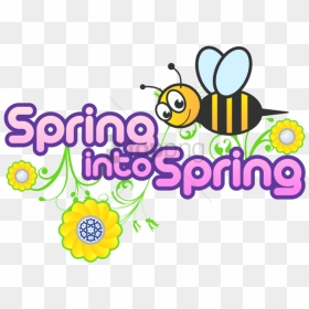 Transparent Spring Clipart - Spring Into Spring Clipart, HD Png Download - spring clipart png