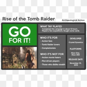 Microsoft Rise Of The Tomb Raider For Xbox One , Png - Portable Network Graphics, Transparent Png - rise of the tomb raider png