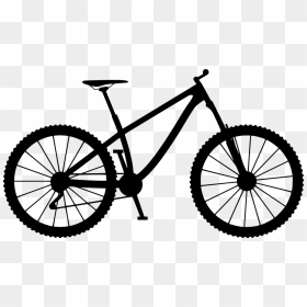 Transparent Bike Wheel Png - Mountain Bike Clipart, Png Download - bike wheel png