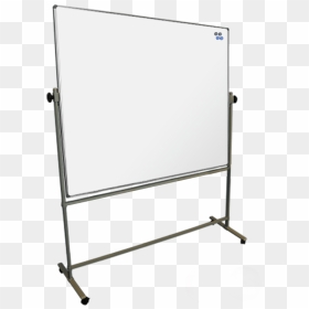 Revolving Whiteboard On Sturdy Mobile Stand - Whiteboard On Wheels Png, Transparent Png - white board png