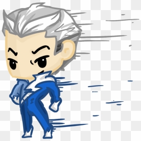 Vector Transparent Library Wanda Maximoff Chibi Love - Quicksilver Chibi, HD Png Download - quicksilver png