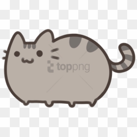 Free Png Download Cute Pusheen Cat Drawings Png Images - Cute Cat Cartoon Easy, Transparent Png - cat drawing png