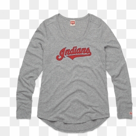 Sf Giants T Shirts Nike - Long-sleeved T-shirt, HD Png Download - cleveland indians png