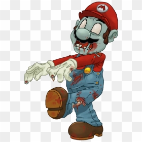 Zombie Clipart Call Duty - Zombie Mario, HD Png Download - call of duty zombie png