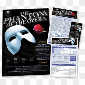 Phantom Of The Opera 25th , Png Download - Phantom Of The Opera, Transparent Png - phantom of the opera png