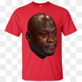 Marvel Cyclops T Shirt, HD Png Download - michael jordan crying face png
