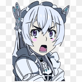 Color Correct/lightened Up - Chaika Png, Transparent Png - chaika face png