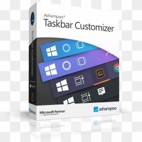 Ashampoo Taskbar Customizer Review Download Full Version - Ashampoo Taskbar Customizer, HD Png Download - windows xp taskbar png
