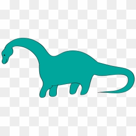 Brachiosaurus Dinosaur Download Free - Clip Art Dinosaur Simple, HD Png Download - brachiosaurus png