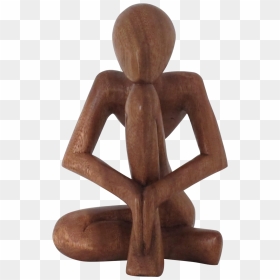 Abstract Female Statue Png - Sitting, Transparent Png - abstract sculpture png