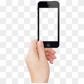Iphone, HD Png Download - iphone hand png