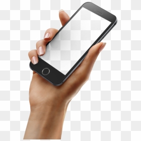 Iphone In Hand Png Image Free Download Searchpng, Transparent Png - iphone hand png