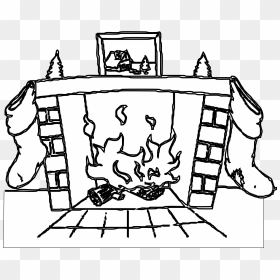 Chimney Clipart Black And White, HD Png Download - chimney png