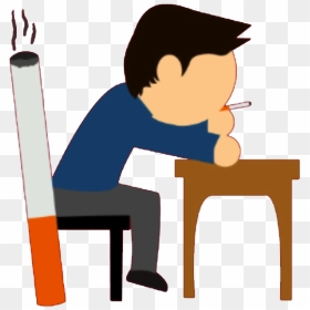 Smoke - Sitting Is The New Smoking Clip Art, HD Png Download - kids sitting png