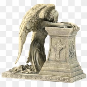 Angel Of Grief Statue Weeping Angel Figurine - Renaissance Statues Png, Transparent Png - weeping angel png