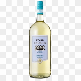 Four Cousins Dry Red 1500ml, HD Png Download - white wine png
