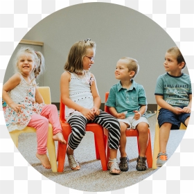 Block1, HD Png Download - kids sitting png