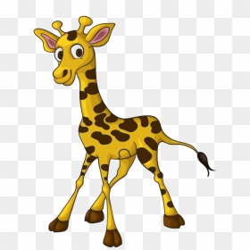 How To Draw A Baby Giraffe Steve - Baby Giraffe Drawing Easy, HD Png Download - baby giraffe png