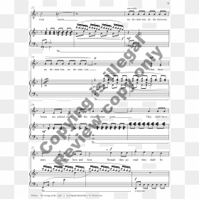 The Dying Of The Light Thumbnail - Sheet Music, HD Png Download - dying light png