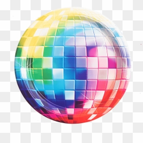 Disco Ball Paper Plates - Disco Ball Clipart Png, Transparent Png - gold disco ball png