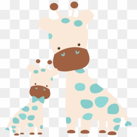 Clipart Giraffe Jungle Animal - Giraffe, HD Png Download - baby giraffe png