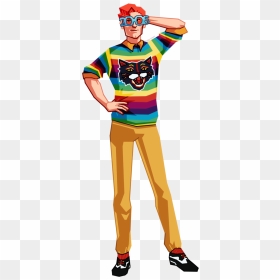“ Yes, That Is The Jeff Goldblum Cat Sweater - Cartoon, HD Png Download - jeff goldblum png