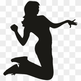 Dance Party Silhouette - Dancing Silhouettes, HD Png Download - party silhouette png