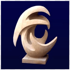 Fiberglass Abstract Sculpture - Abstract Sculpture, HD Png Download - abstract sculpture png