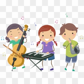 Kids Music - Musica Ritmo Y Movimiento, HD Png Download - kids sitting png