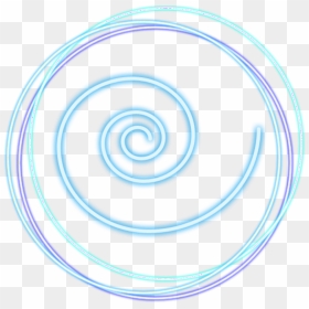 #neon #circle #swirl - Spiral, HD Png Download - circle swirl png