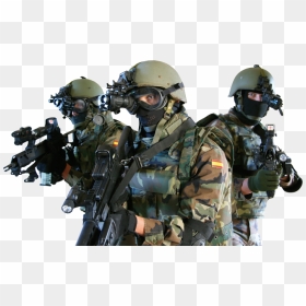 Transparent Military Soldier - Gas Mask Special Forces, HD Png Download - cod soldier png