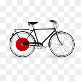Black Trousers With Copenhagen Wheel E-bike - Jamis Coda Sport 2019, HD Png Download - bike wheel png