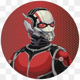 Vector Ant Comic - Ant Man Vector Art, HD Png Download - ant man logo png