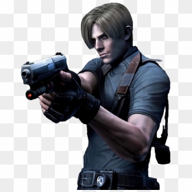 Resident Evil 4 Leon S Kennedy Render By Andonovmarko-d7xjmvv - Leon S Kennedy, HD Png Download - leon kennedy png