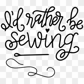 Sewing Drawing Hand - Embroidery, HD Png Download - aleister black png
