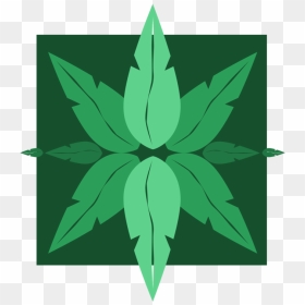 Green Hemp Leaf Drawing Tile - Tile, HD Png Download - hemp leaf png