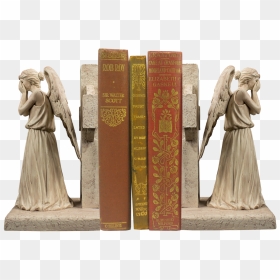 Weeping Angel Bookends By Ikon Collectables - Doctor Who Weeping Angels Bookends, HD Png Download - weeping angel png