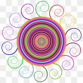 Abstract Spiral Circle - American Crew Fiber, HD Png Download - abstract circle png