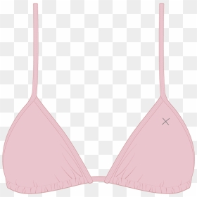 Dirty Pink Bikini Top Ii - Transparent Bikini Tops Clipart, HD Png Download - bikini top png