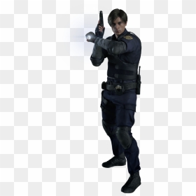 Resident Evil 2 Remake Png , Png Download - Leon Resident Evil Png, Transparent Png - leon kennedy png
