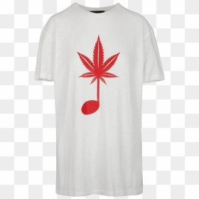 Classic Fit T-shirt - Maple Leaf, HD Png Download - hemp leaf png