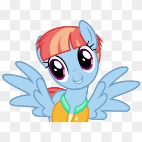 Windy Clipart Swirl - Rainbow Dash My Little Pony, HD Png Download - wind swirl png